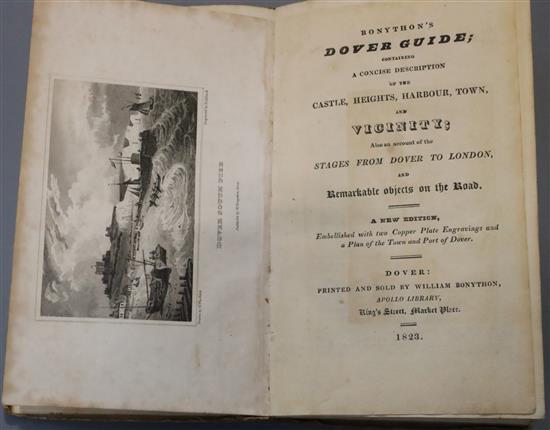 DOVER: Bonython, William - Dover Guide; containing a concise description of the Castle Heights, Harbour, Town and